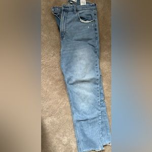 Abercrombie &fitch ankle straight ultra high rise!